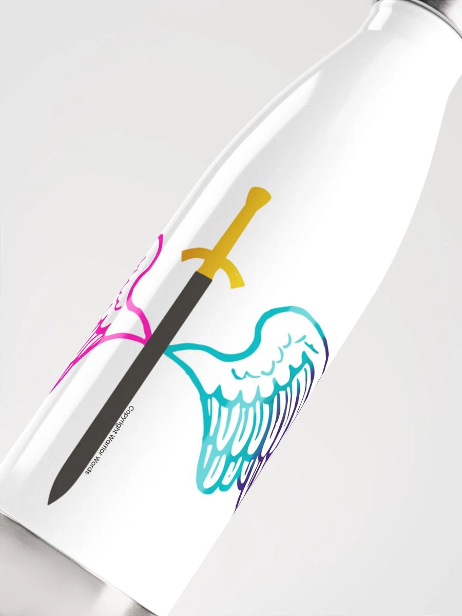 Warrior Words Colorful Logo Water Bottle product image (10)