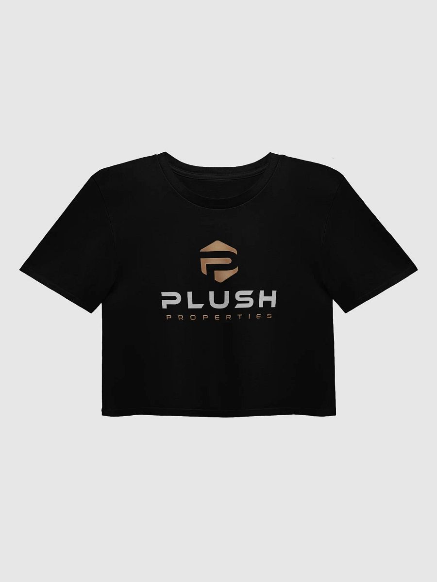Plush Women's Premium Crop Top - Black product image (5)