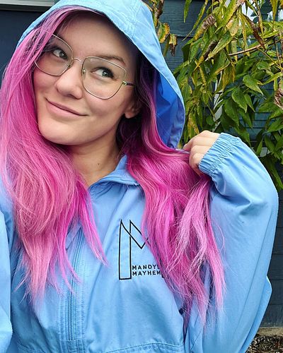 Not a fan of rain but I am a fan of my rain jacket from my merch 💕

#merch #mandysmayhem #gamer #gamerlife #streamer #twitch ...