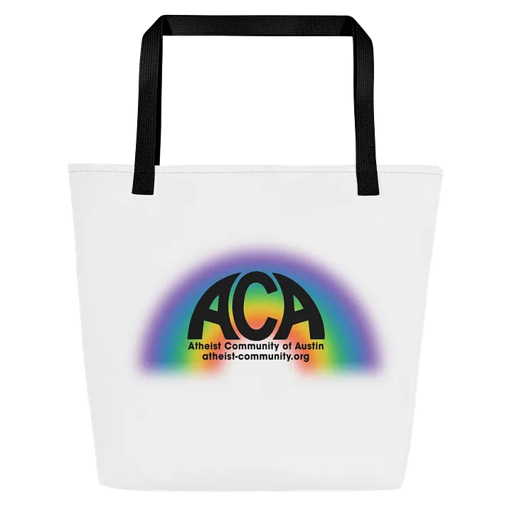 Atheist Community of Austin Rainbow Tote product image (1)