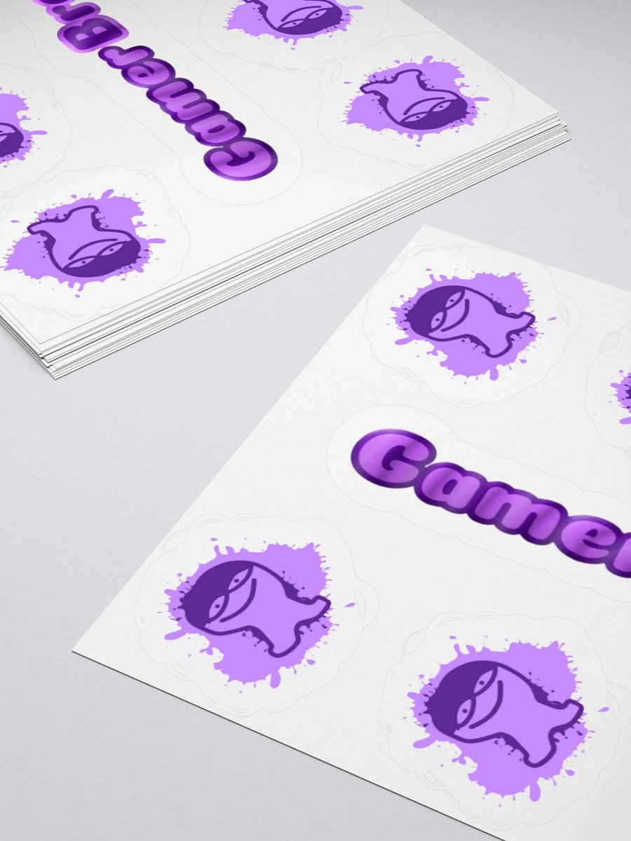 Gloobly Paint splatter and logo sticker set product image (4)