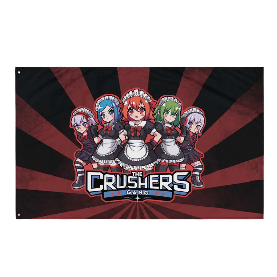 The Crushers Gang All-Over Flag product image (3)