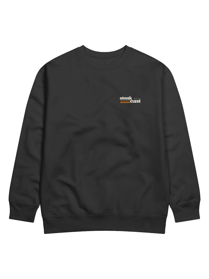 Stonkcast Premium Sweatshirt — “The Market Show for the Average Joe” product image (2)