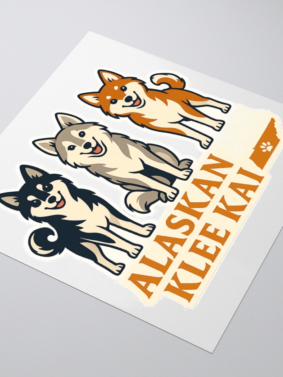 Klee Kai Crew Sticker product image (5)