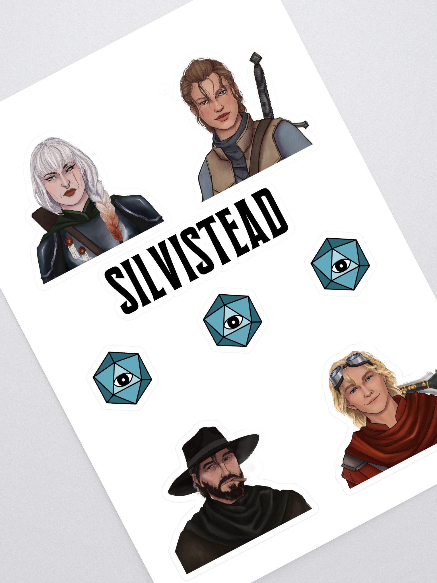 Silvistead Sticker Sheet product image (1)