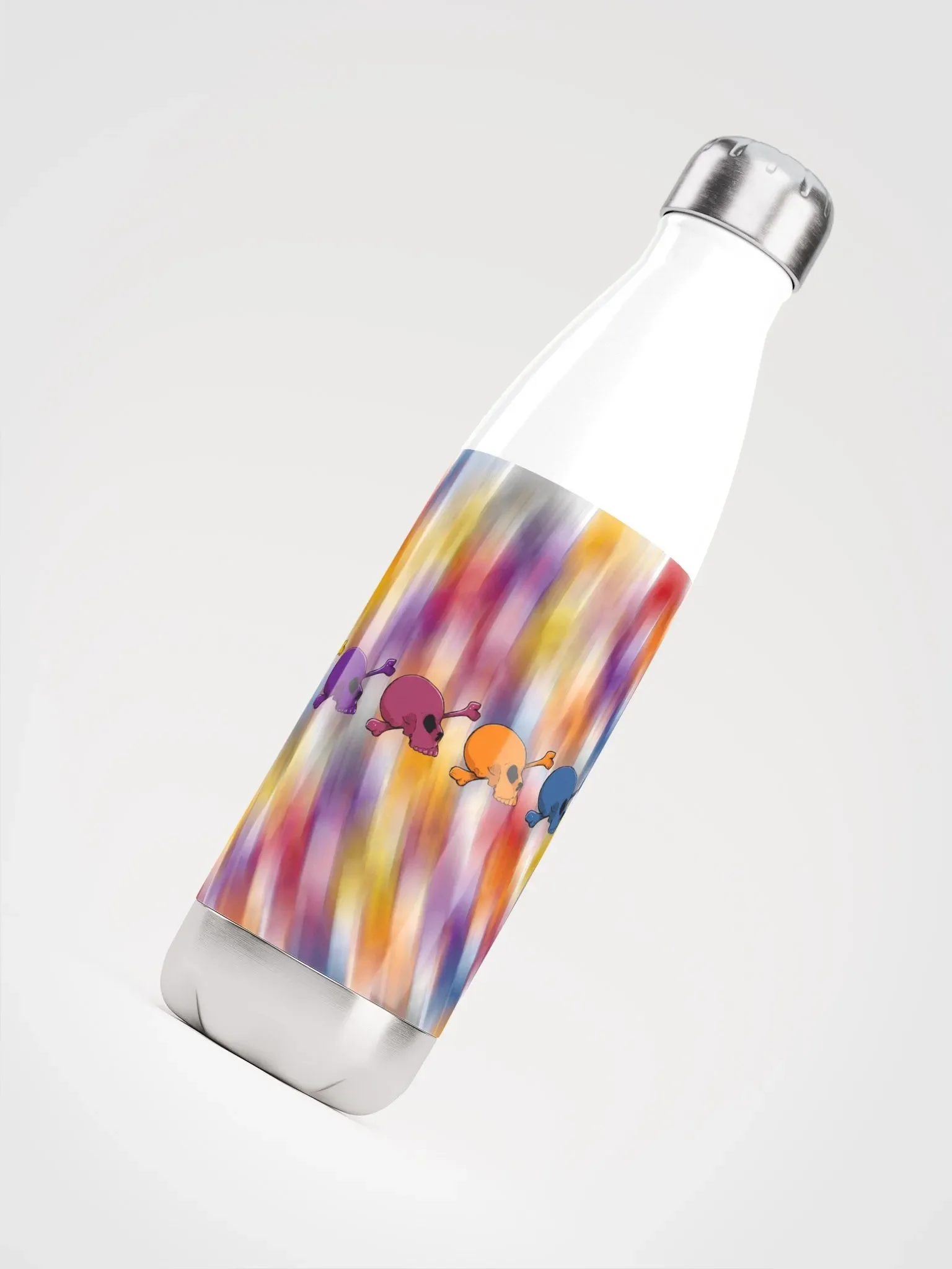 Swirling Skulls Stainless Steel Water Bottle product image (7)