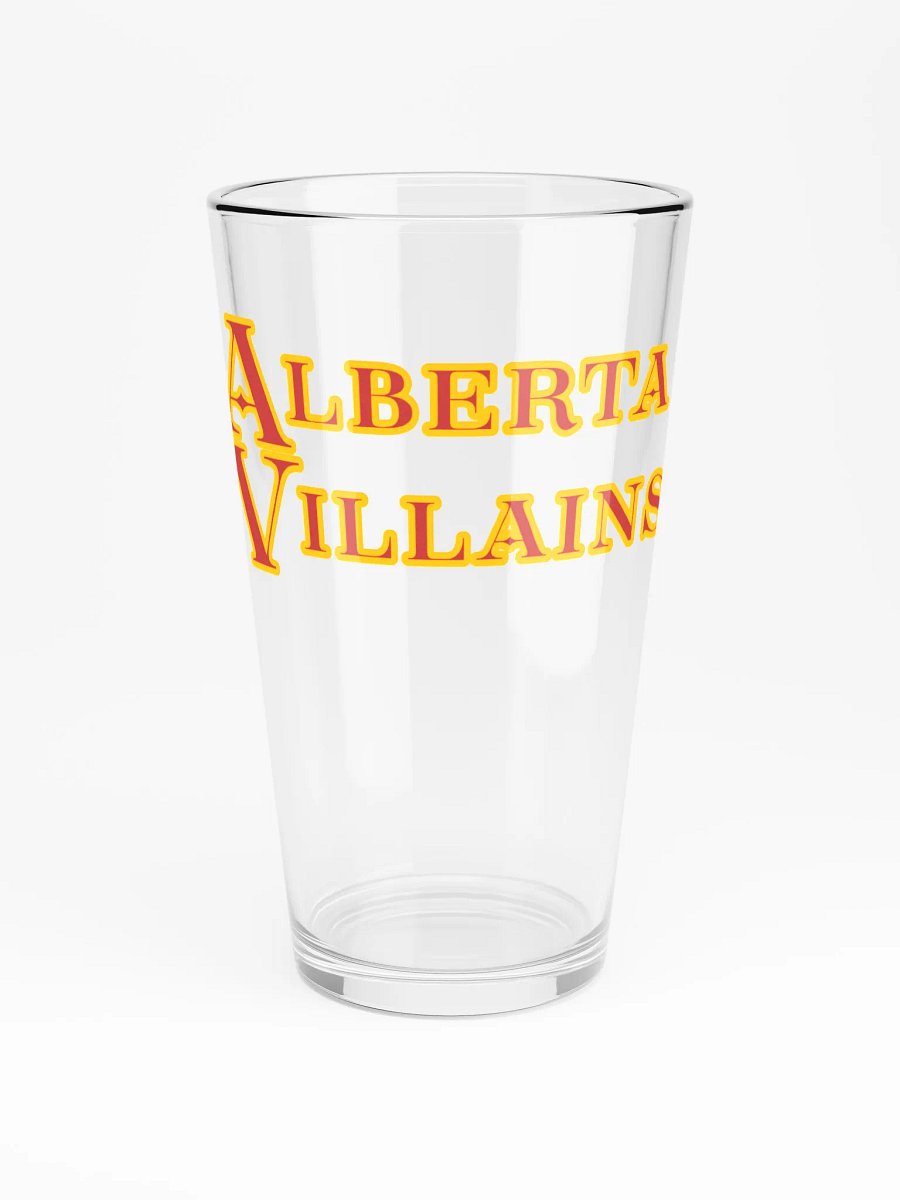 Alberta Villains Pint glass product image (3)