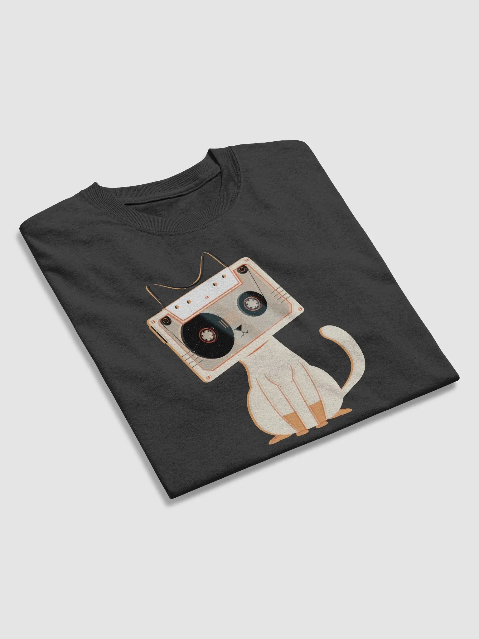 Cassette Tape B Heavyweight Unisex T-Shirt product image (2)