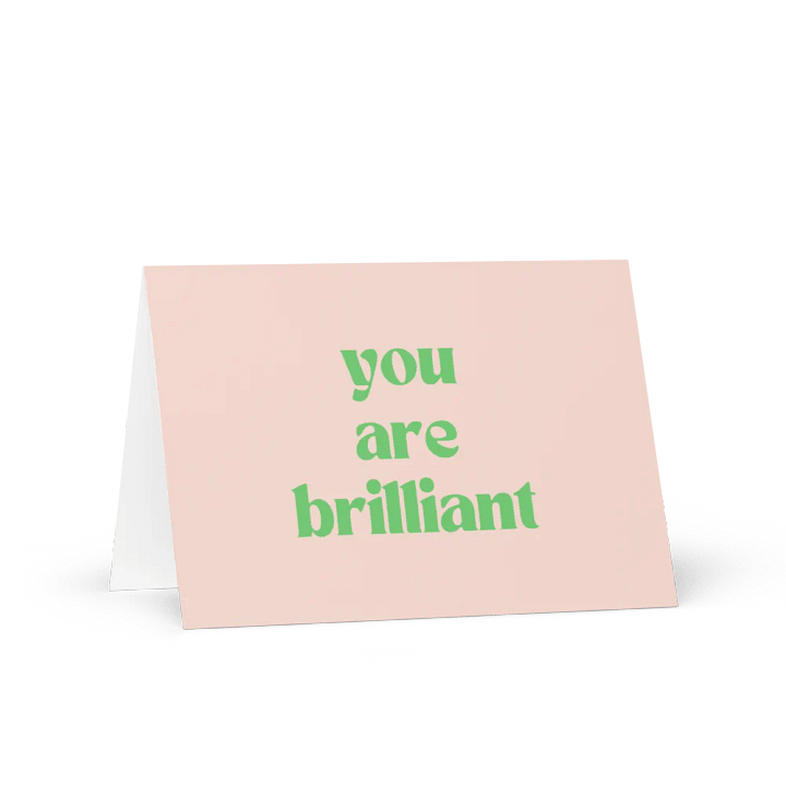You Are Brilliant Card product image (2)