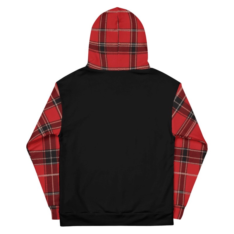 Red Tartan Brit Artz Hoodie product image (10)