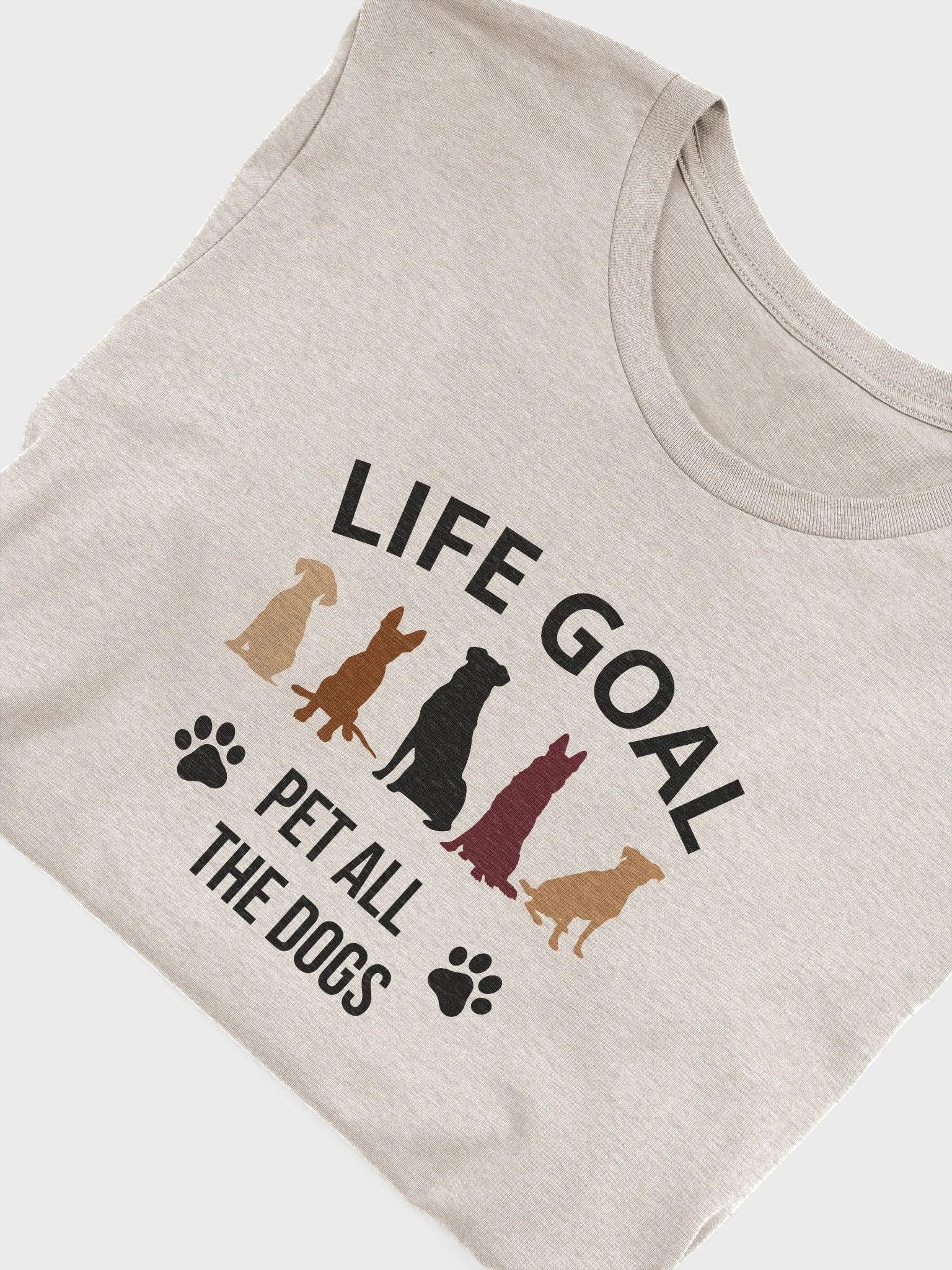 "Life Goal" t-shirt product image (6)