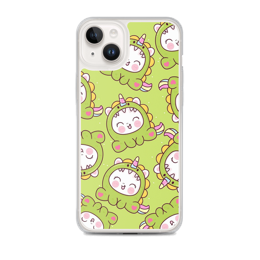 Dino-Unicorn Party iPhone Case product image (1)
