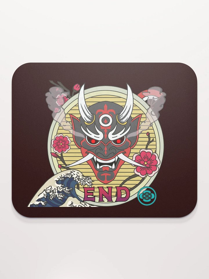 Demon Mask Zen Mouse Pad product image (2)