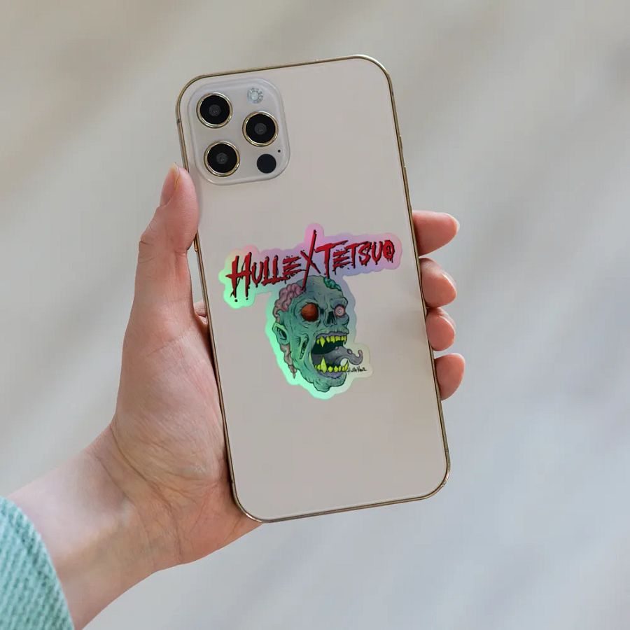 Gimme Brain Holo Sticker (HulleVane Design) product image (8)