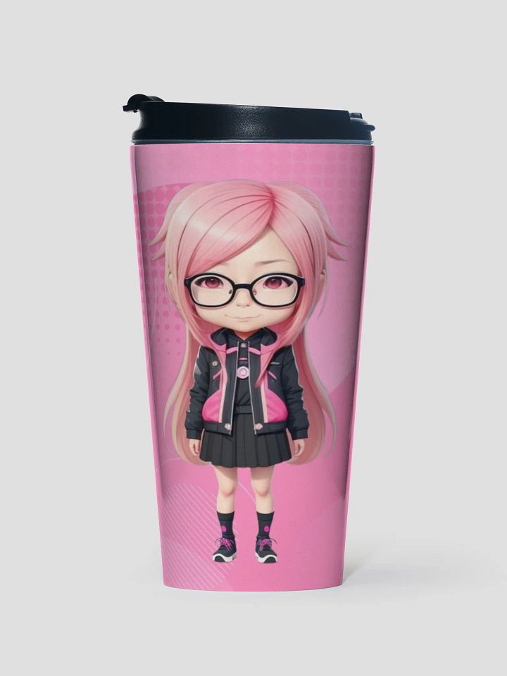 (PINK CHIBI) K Stainless Steel Travel Mug product image (1)