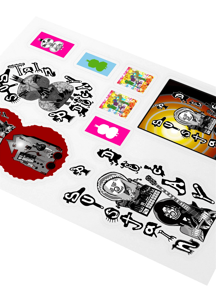 Sustain & Decay - Sticker Sheet product image (2)