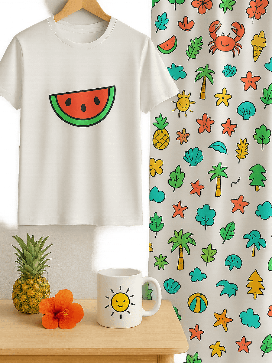 Simple Summer Doodle for Printable Projects product image (5)