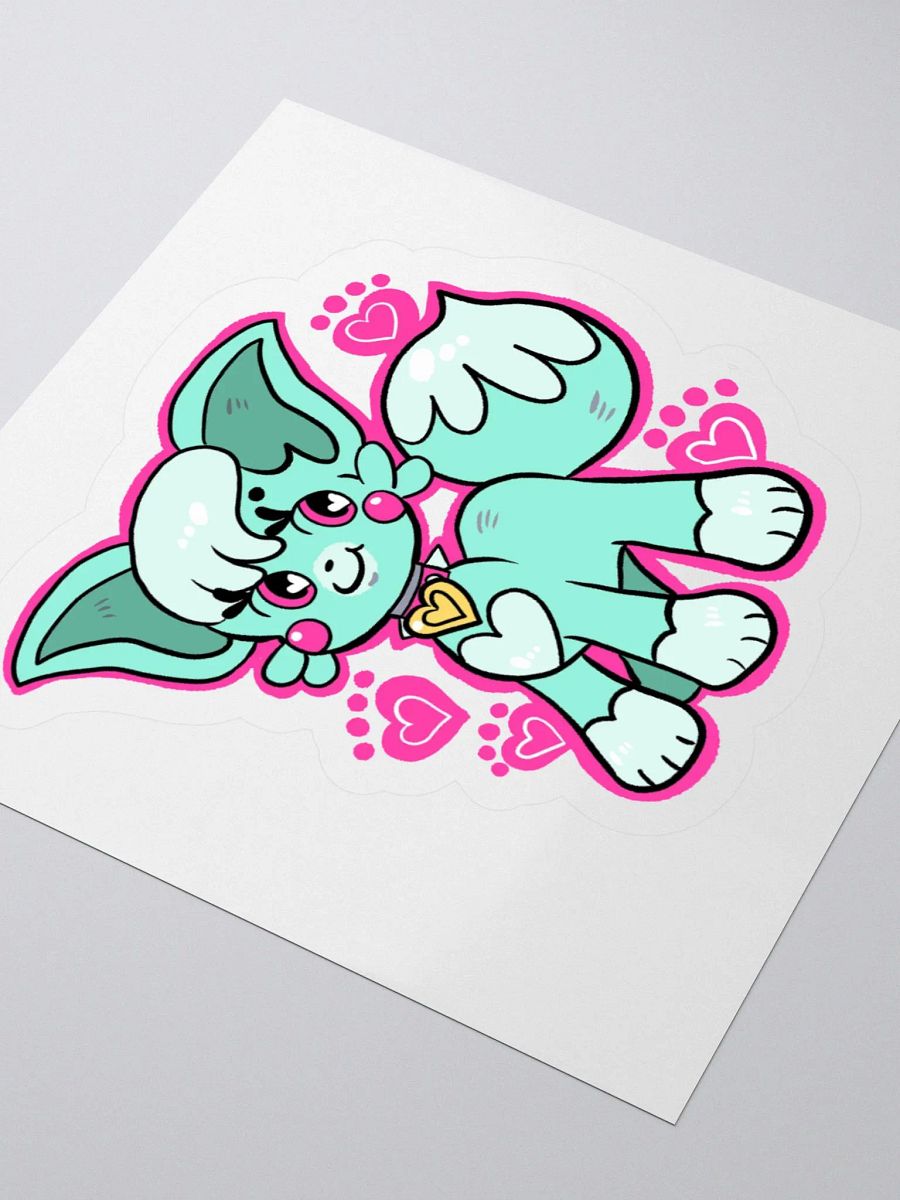 "Happy Hearts" Mint Sticker product image (6)