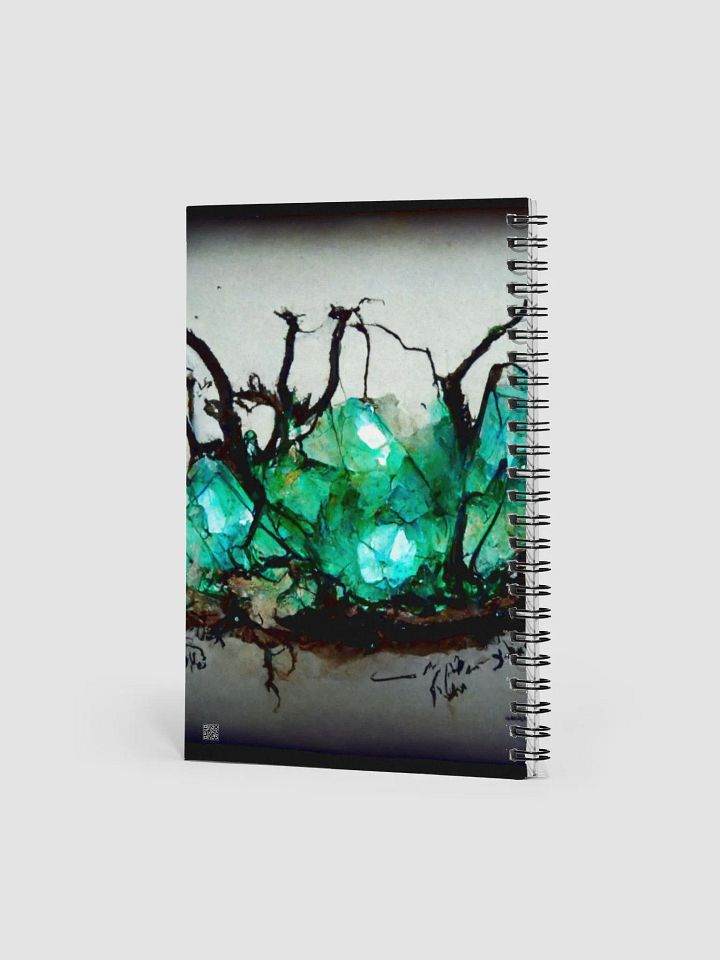 Crystalized Serenity Spiral Notebook product image (2)