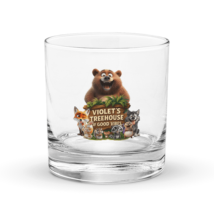 Treehouse of Good Vibes - On-The-Rocks Glass product image (1)