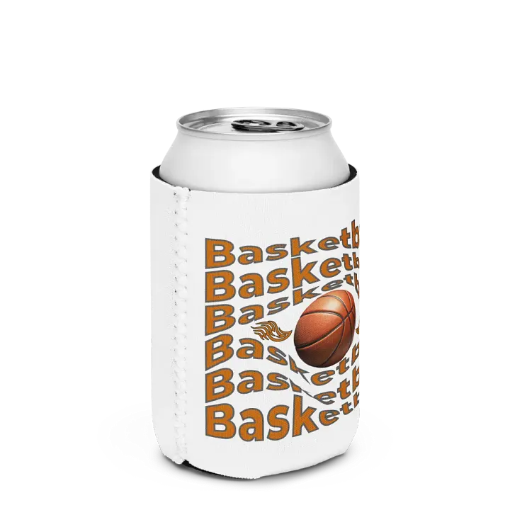 Swirl Basketball Can Cooler product image (2)