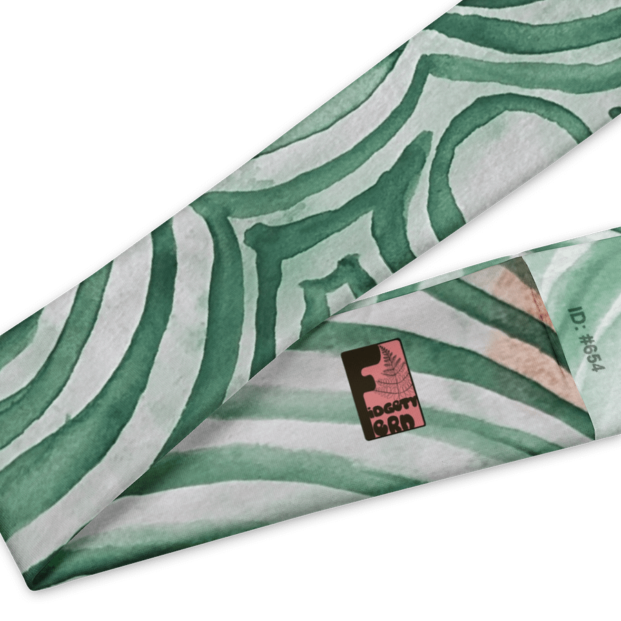 "Green Swirl" Headband product image (3)