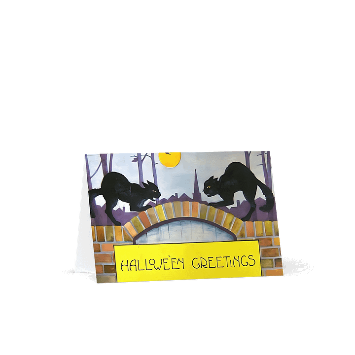 Vintage 1920 Halloween Card product image (2)