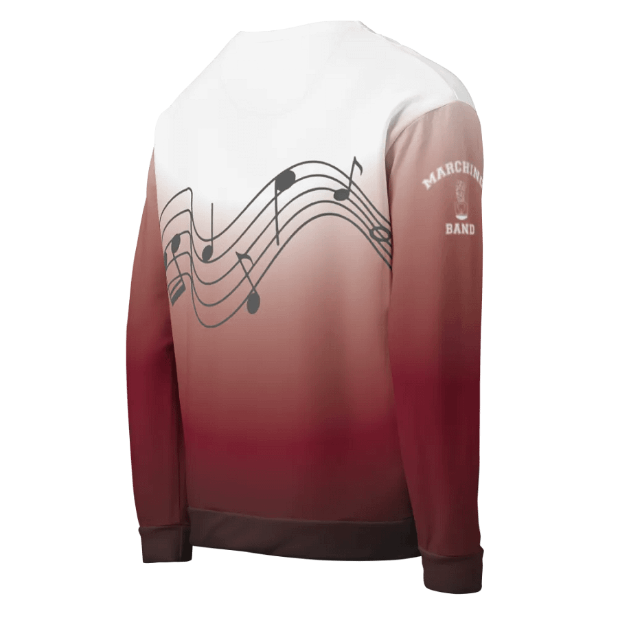 Burgundy Marching Band Sweater product image (8)