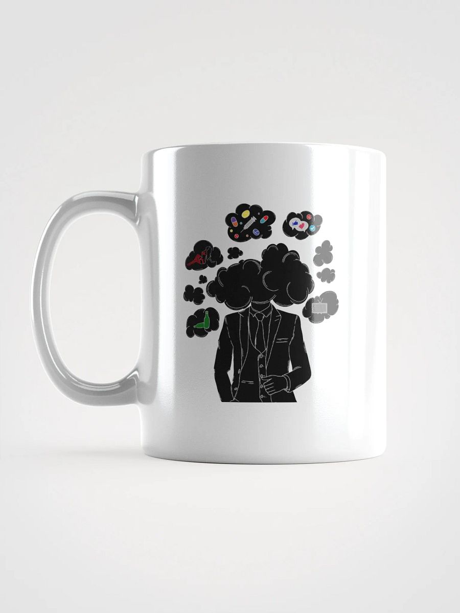 Head in the Clouds Glossy White Mug product image (17)