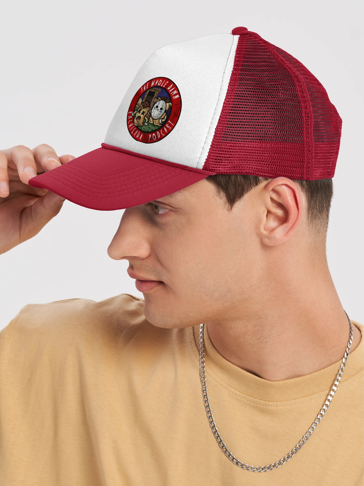 the whole damn enchilada logo hat product image (7)
