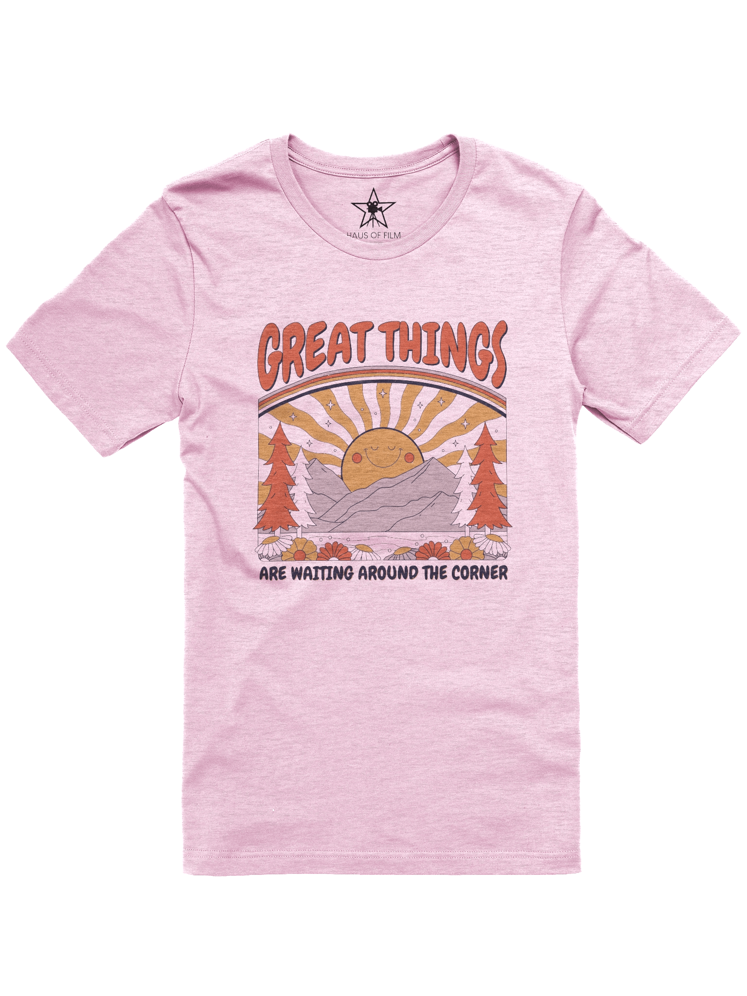 Great Things Are Waiting Around the Corner Unisex T-Shirt product image (11)