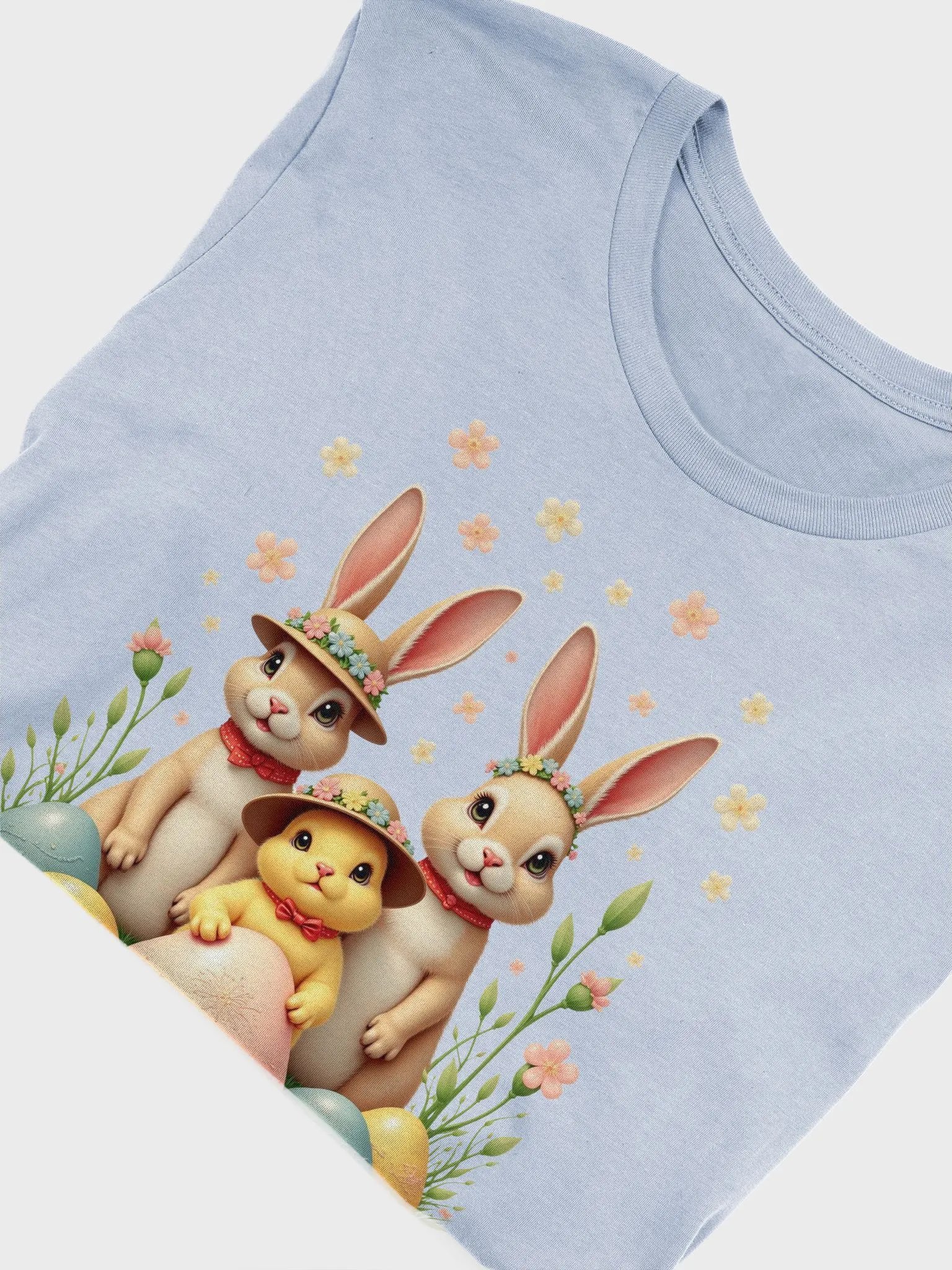 Eggstravagant Bunny Trio T-Shirt product image (48)