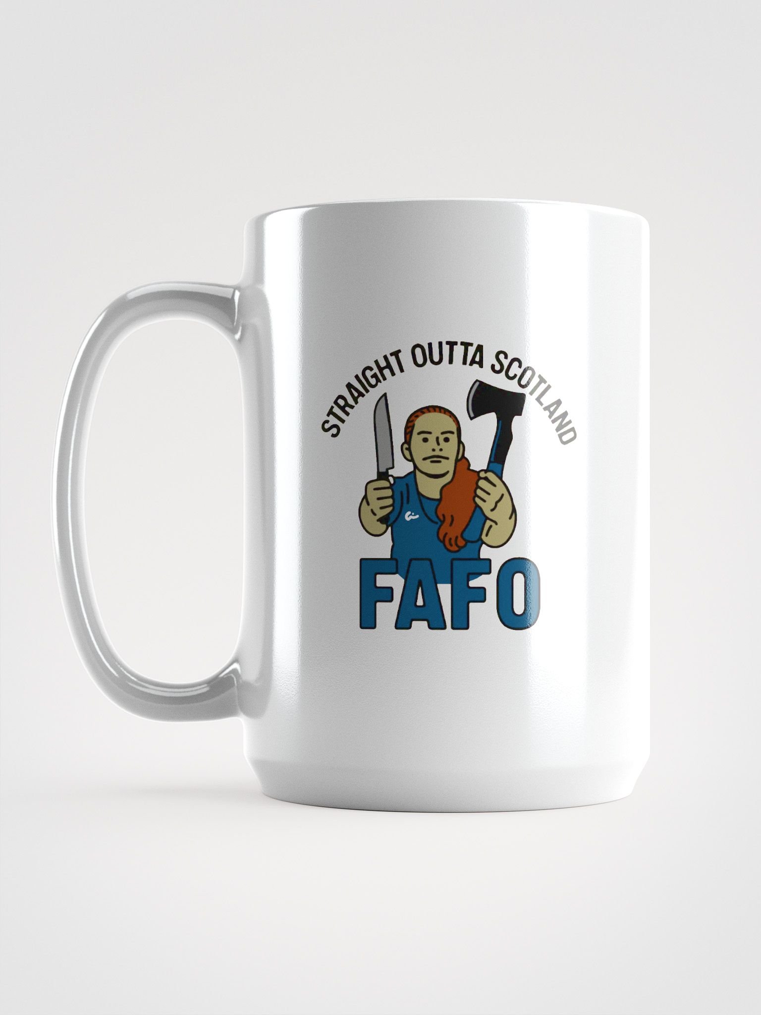 STRAIGHT OUTTA SCOTLAND MUG product image (1)