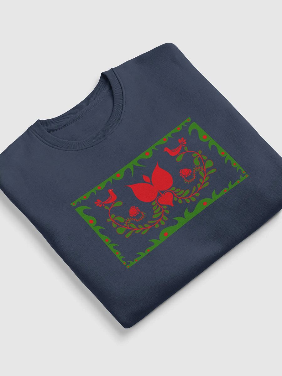 Deep Blues Hungarian Floral Harmony Eco Sweatshirt product image (5)