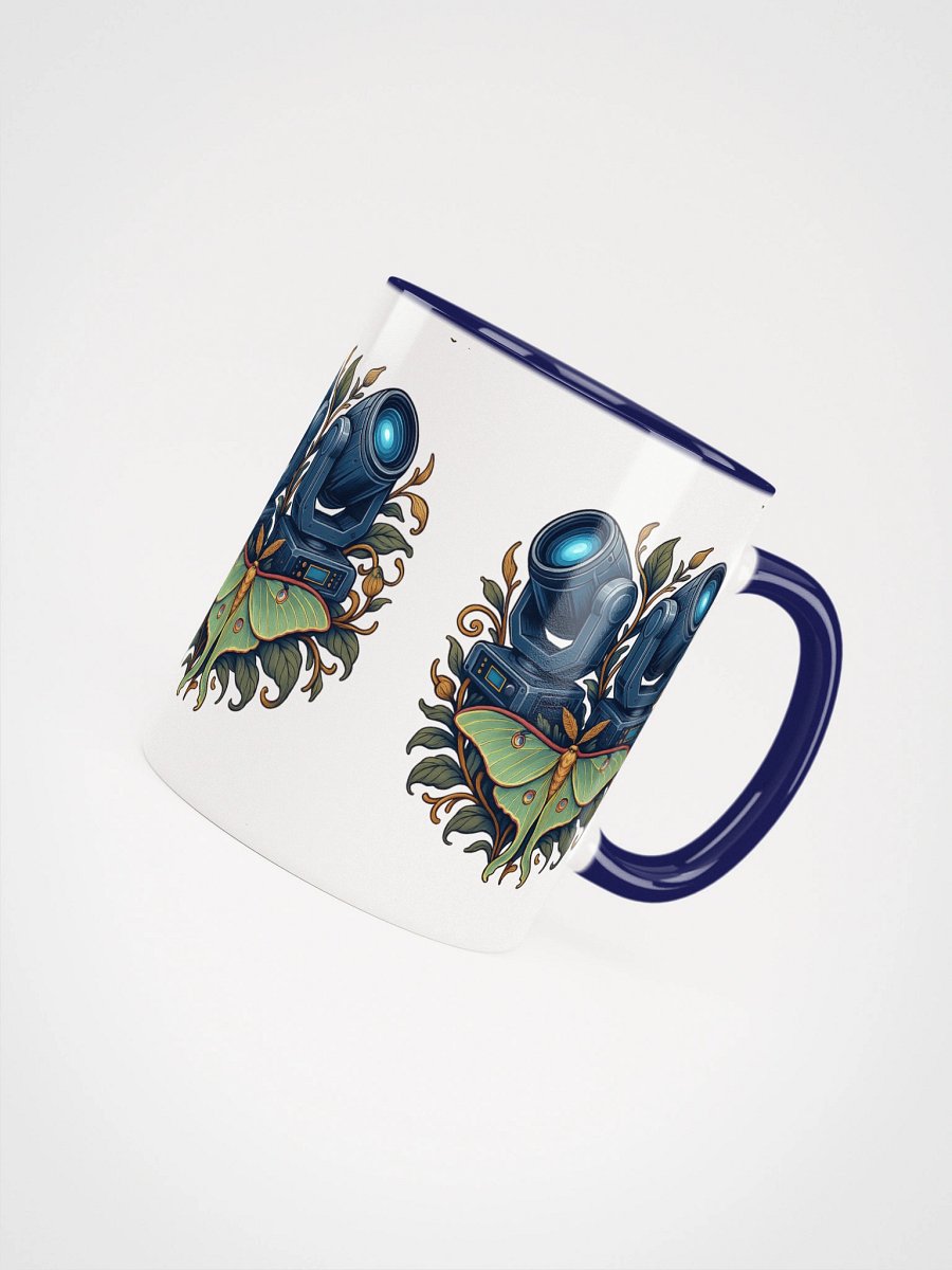 Theatrically Jerry: "Luna Moth" Moving Head Light Ceramic Mug product image (4)