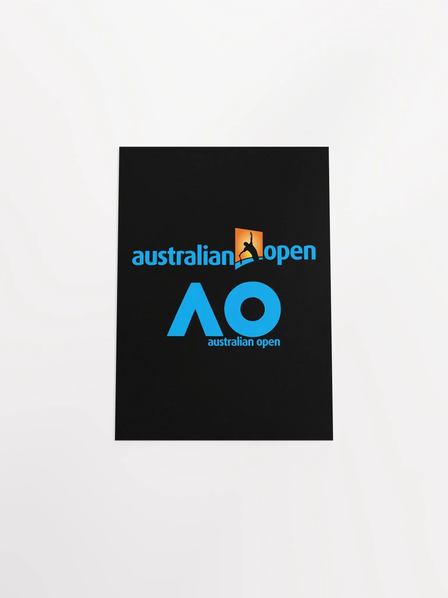 AO Silhouette Tennis Player Poster product image (49)