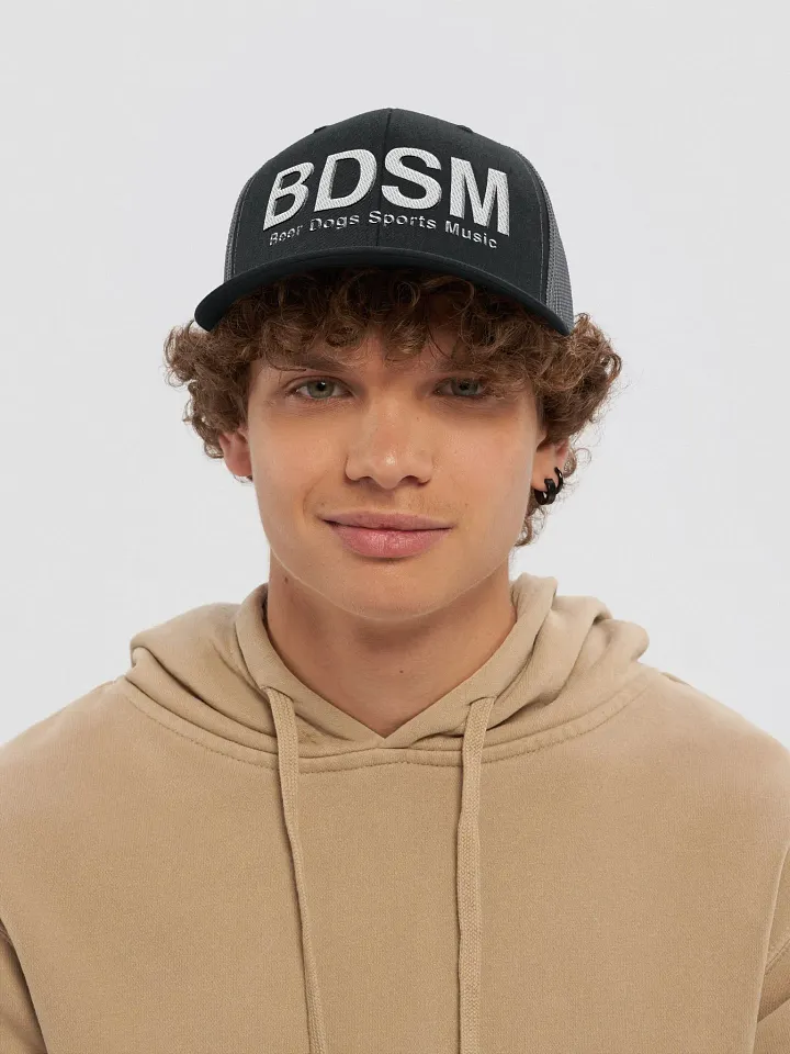 Beer Dogs Sports Music BDSM Trucker Hat product image (2)