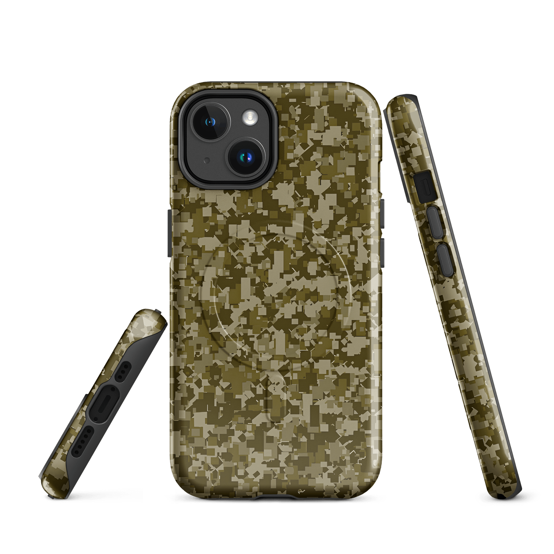 Pixelated Camo MagSafe® Tough Case product image (1)