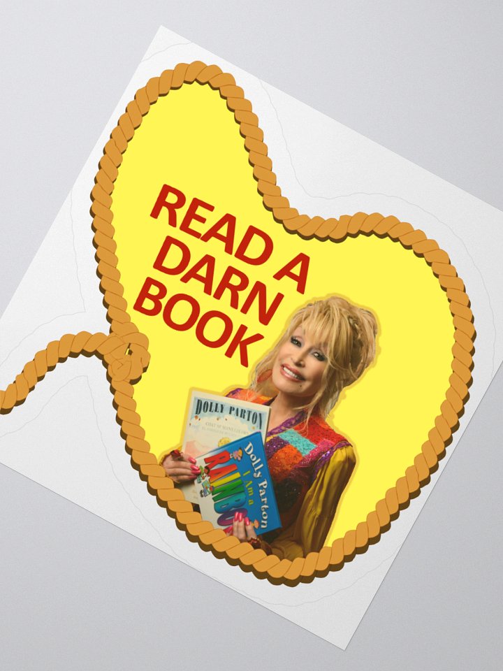 Read A Dang Book Sticker product image (2)