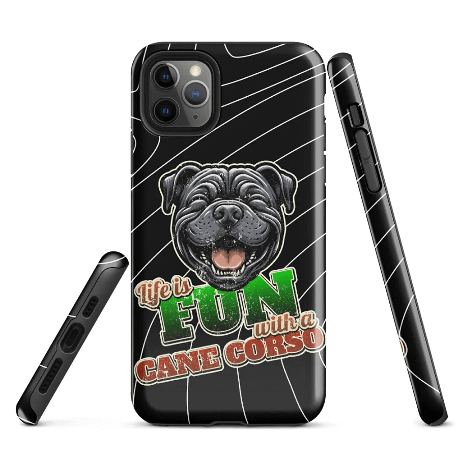 Fun with Cane Corso iPhone® Tough Case product image (3)