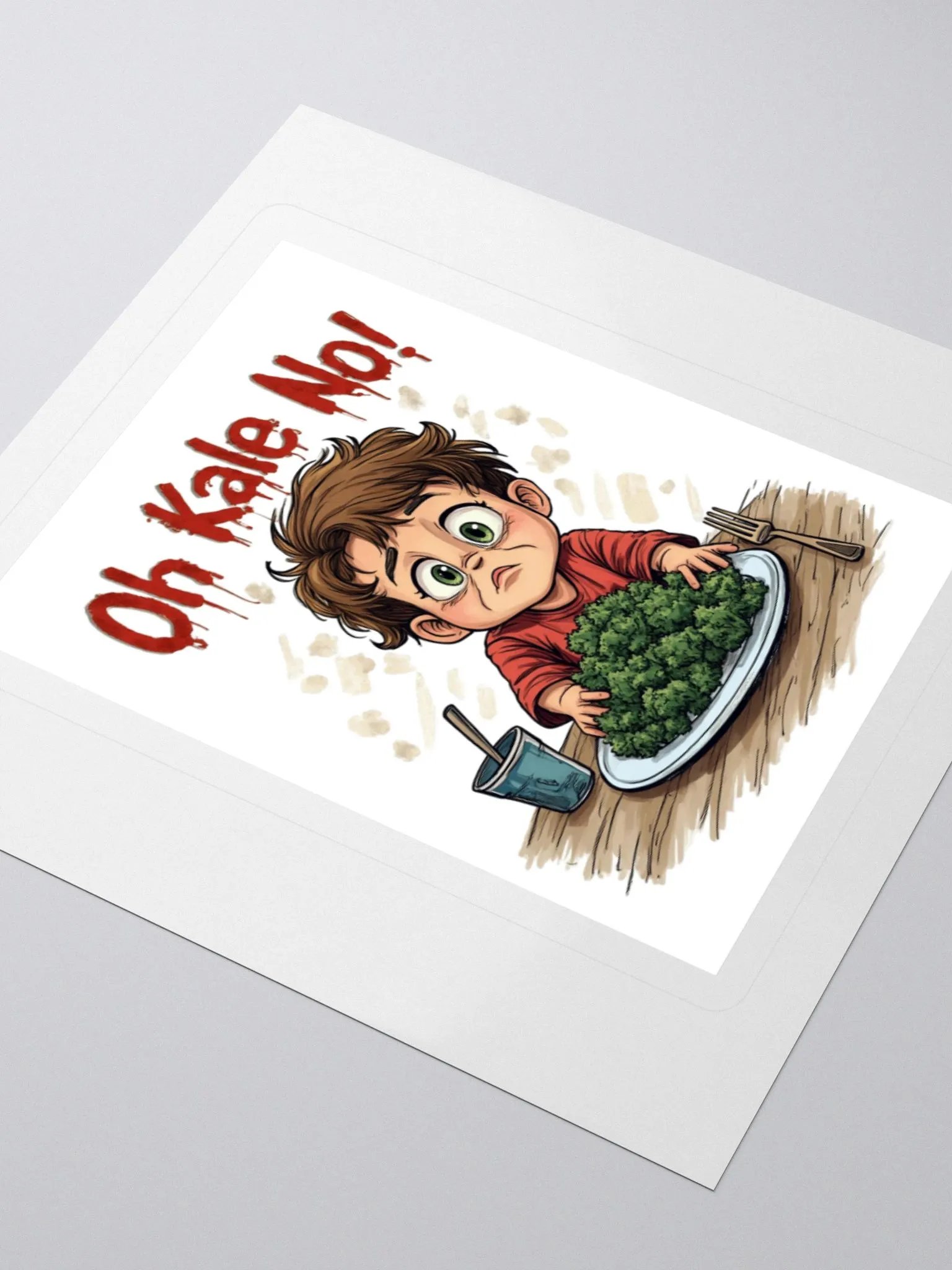 Oh Kale No! Sticker Pack product image (7)