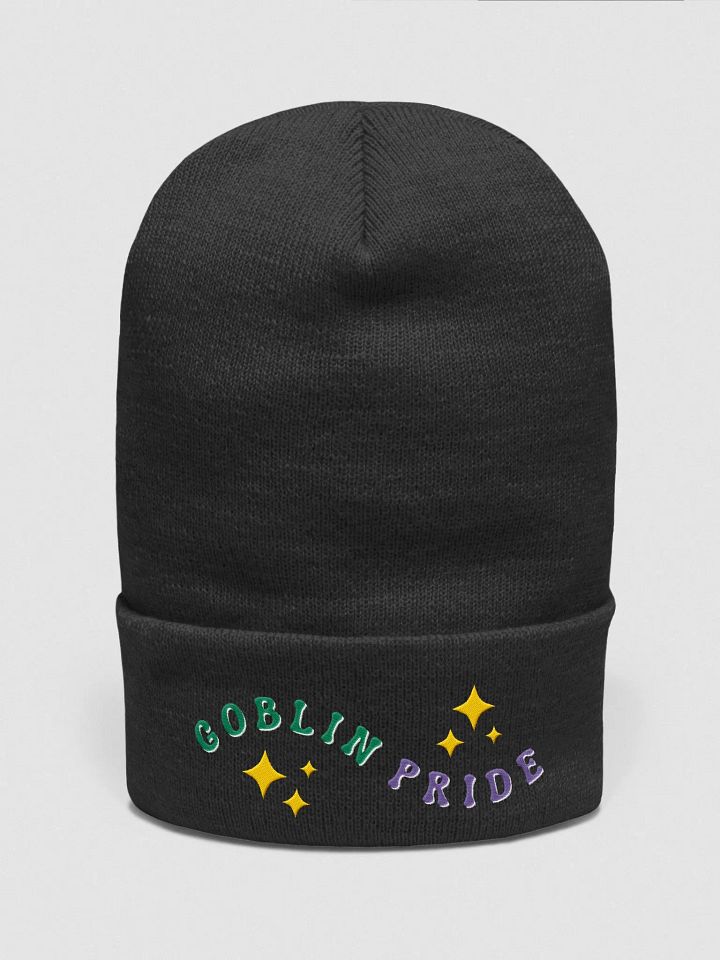Embroidered Goblin Pride Beanie product image (1)