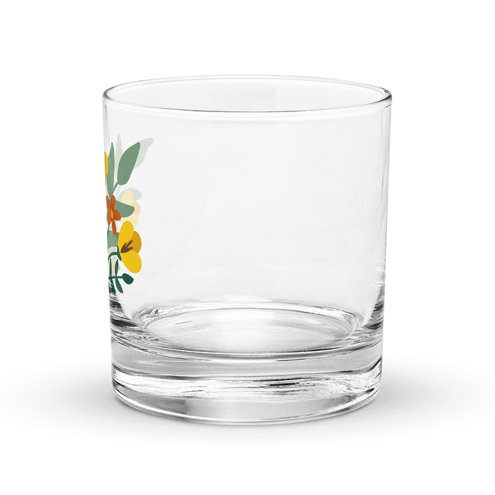 Sunburst Bouquet Rocks Glass product image (2)