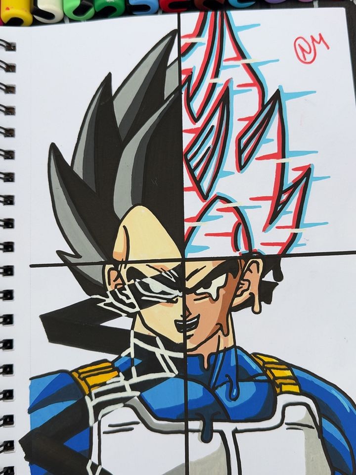 Vegeta in 4 styles product image (1)