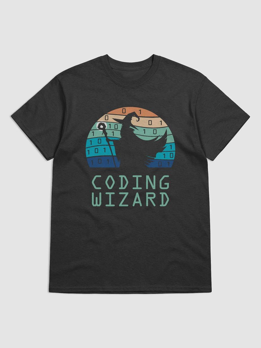 Epic Vintage Sunset "Coding Wizard" Silhouette T-Shirt product image (2)