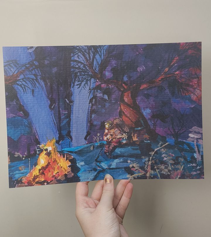 Art print “Riebeck camp” product image (1)