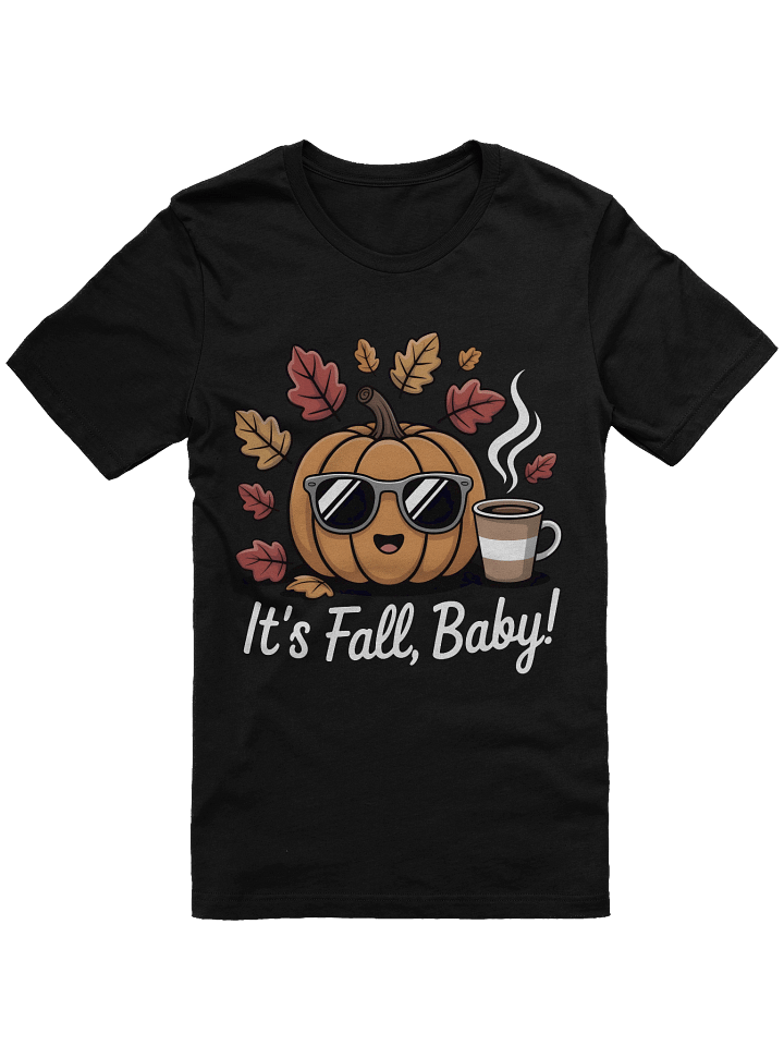 Autumn Vibes Pumpkin Tee product image (1)