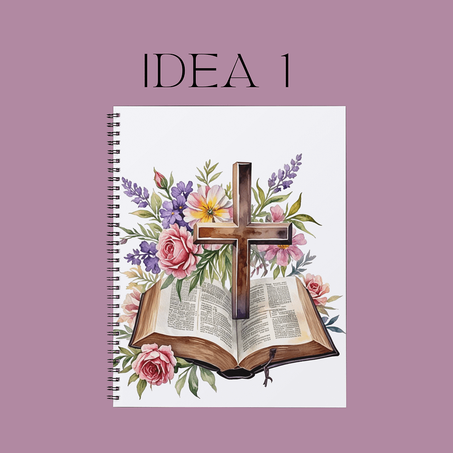 Floral Bible Clipart Bundle product image (2)