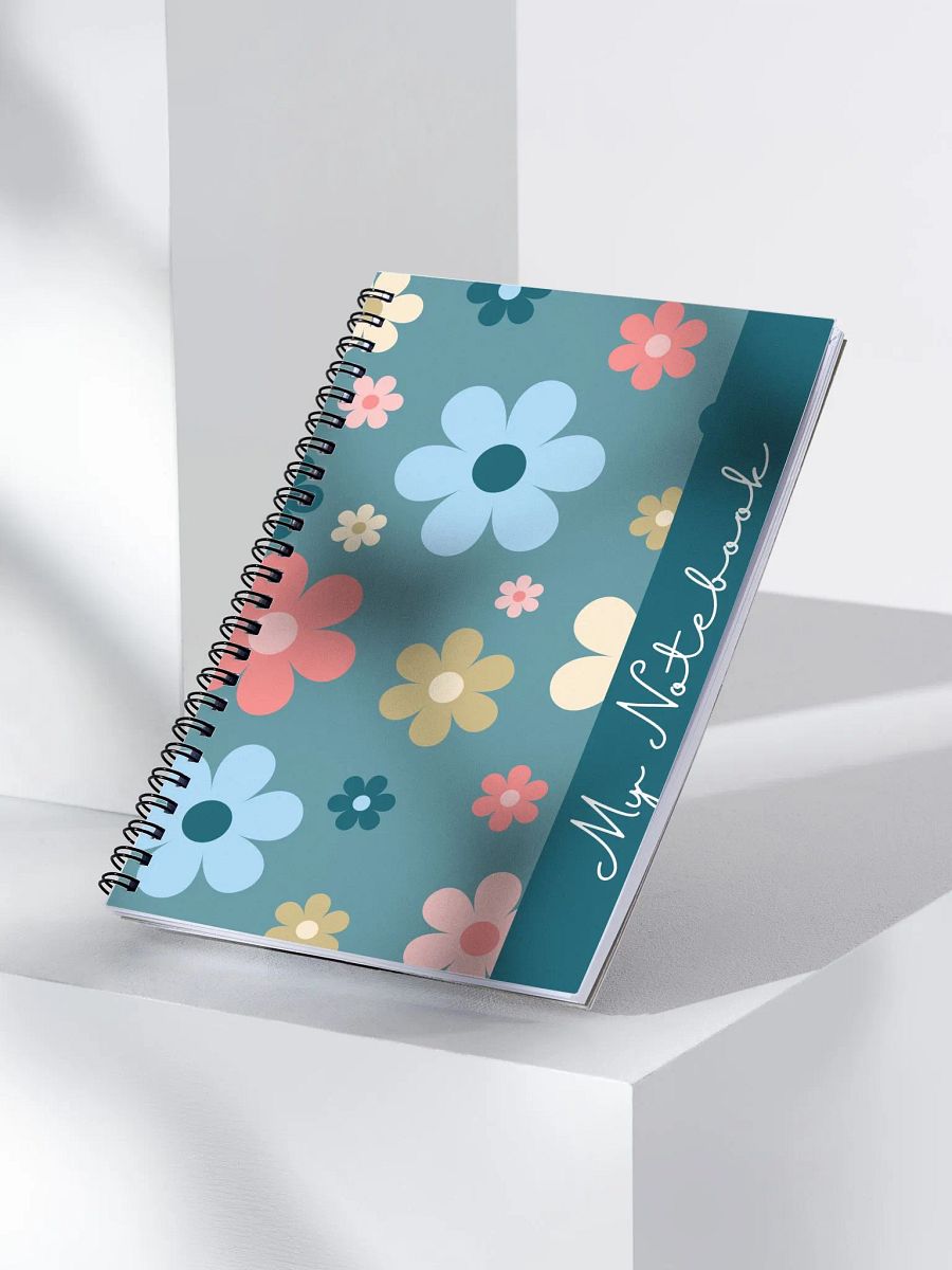 Floral Delight Spiral Notebook product image (3)