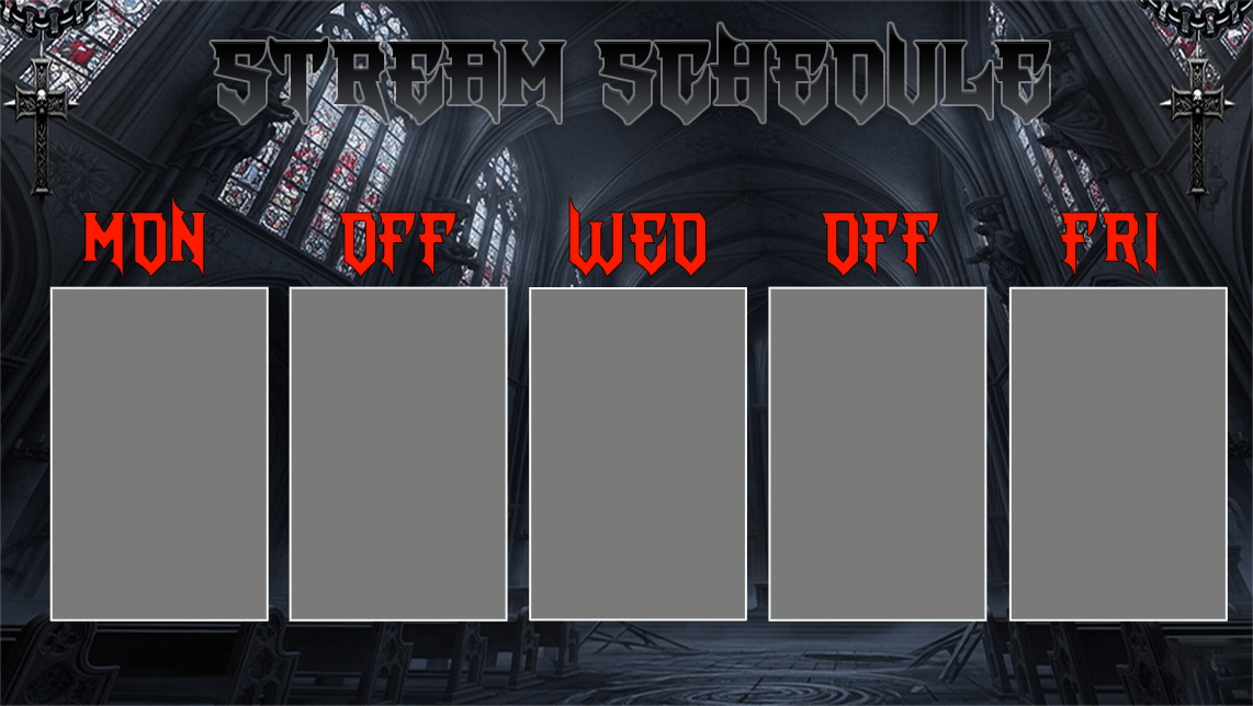 Haunting Hour: Gothic Stream Schedule product image (2)